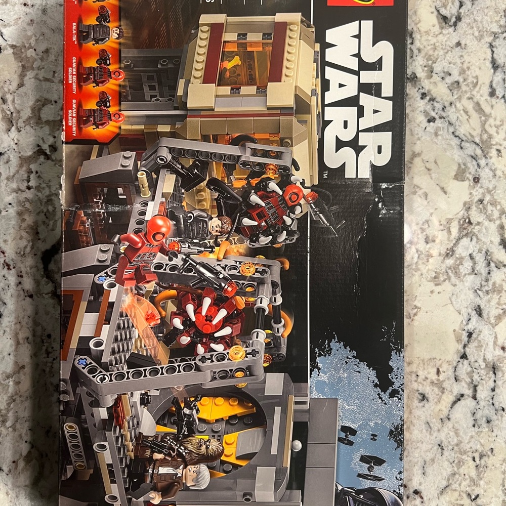 LEGO Star Wars Action-Packed Set with Red and Black Elements